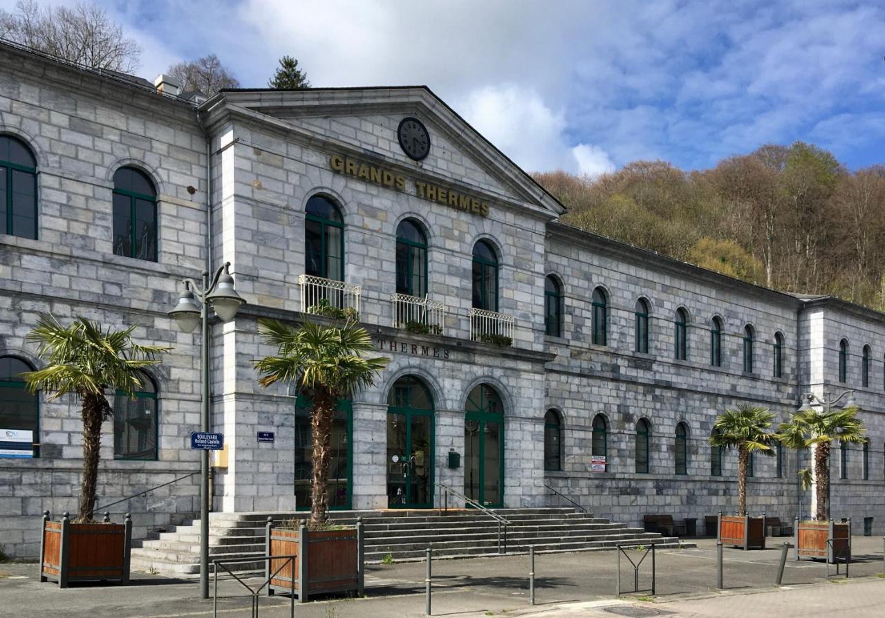 Pyrene Holidays - Residence La Fontaine - Studios Cozy A 10Mn A Pied Des Thermes バニエール・ド・ビゴール エクステリア 写真