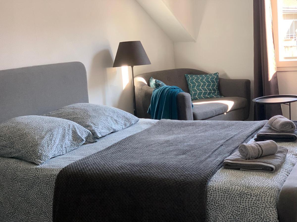 Pyrene Holidays - Residence La Fontaine - Studios Cozy A 10Mn A Pied Des Thermes バニエール・ド・ビゴール エクステリア 写真